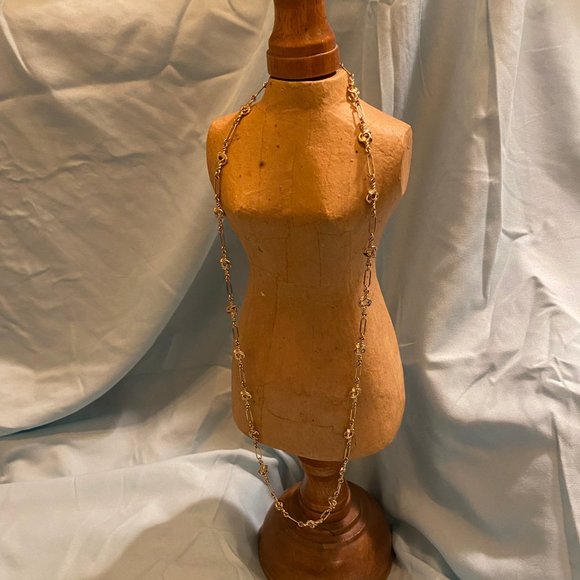 J Crew Gold Twist Necklace - Picture 3 of 9